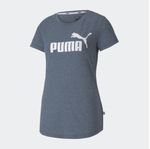 Remera-Puma-Ess--Logo-Heather-Te-Marinoblanco