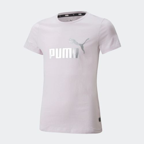 Remera Puma Ess Logo Tee Mujer L Violeta