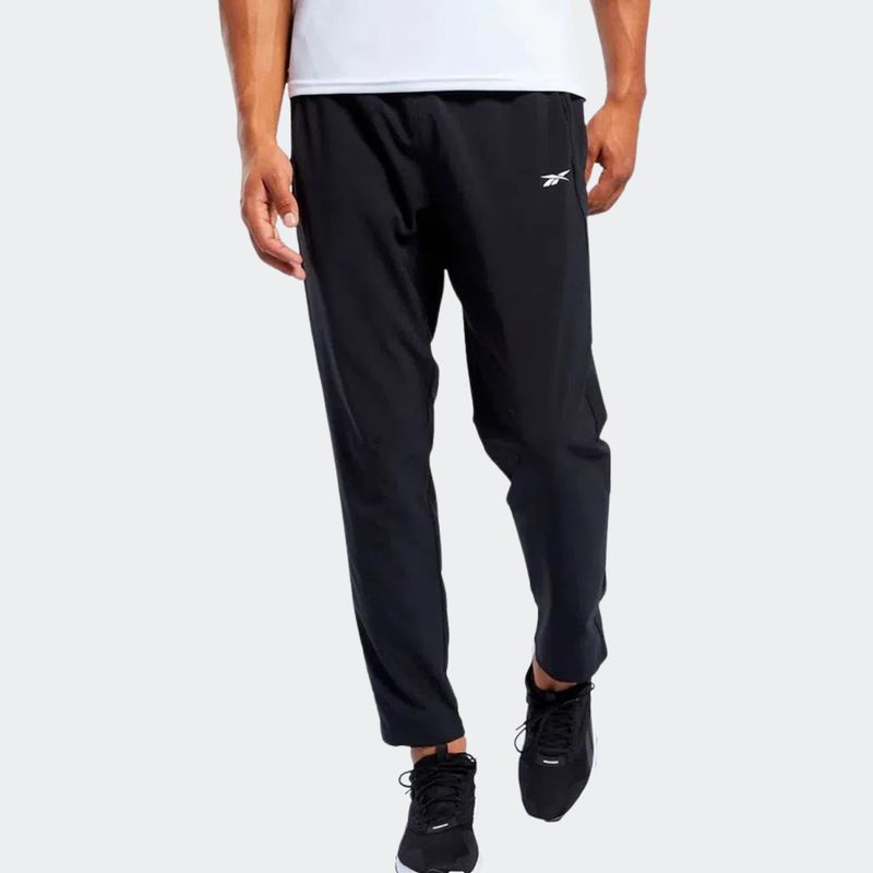 Pantalones reebok hombre clearance negro